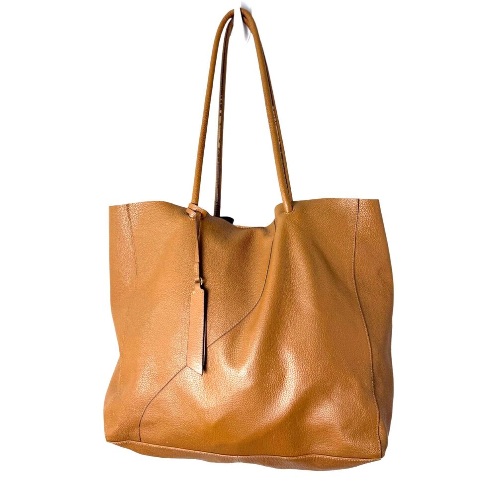 Lucky Brand Camel Brown Leather Slouchy Hobo Shoulder Bag